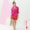 Amy garden top & Mandarin velvet short - Thumbnail Image 1