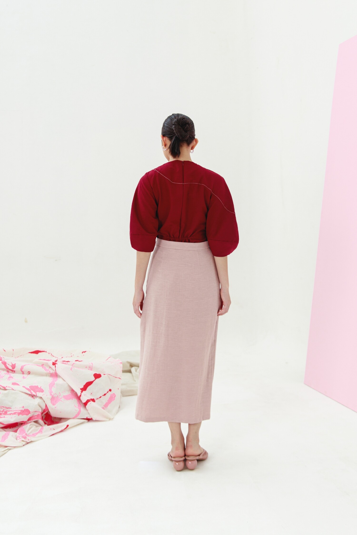 Yuri linen skirt - Image 2