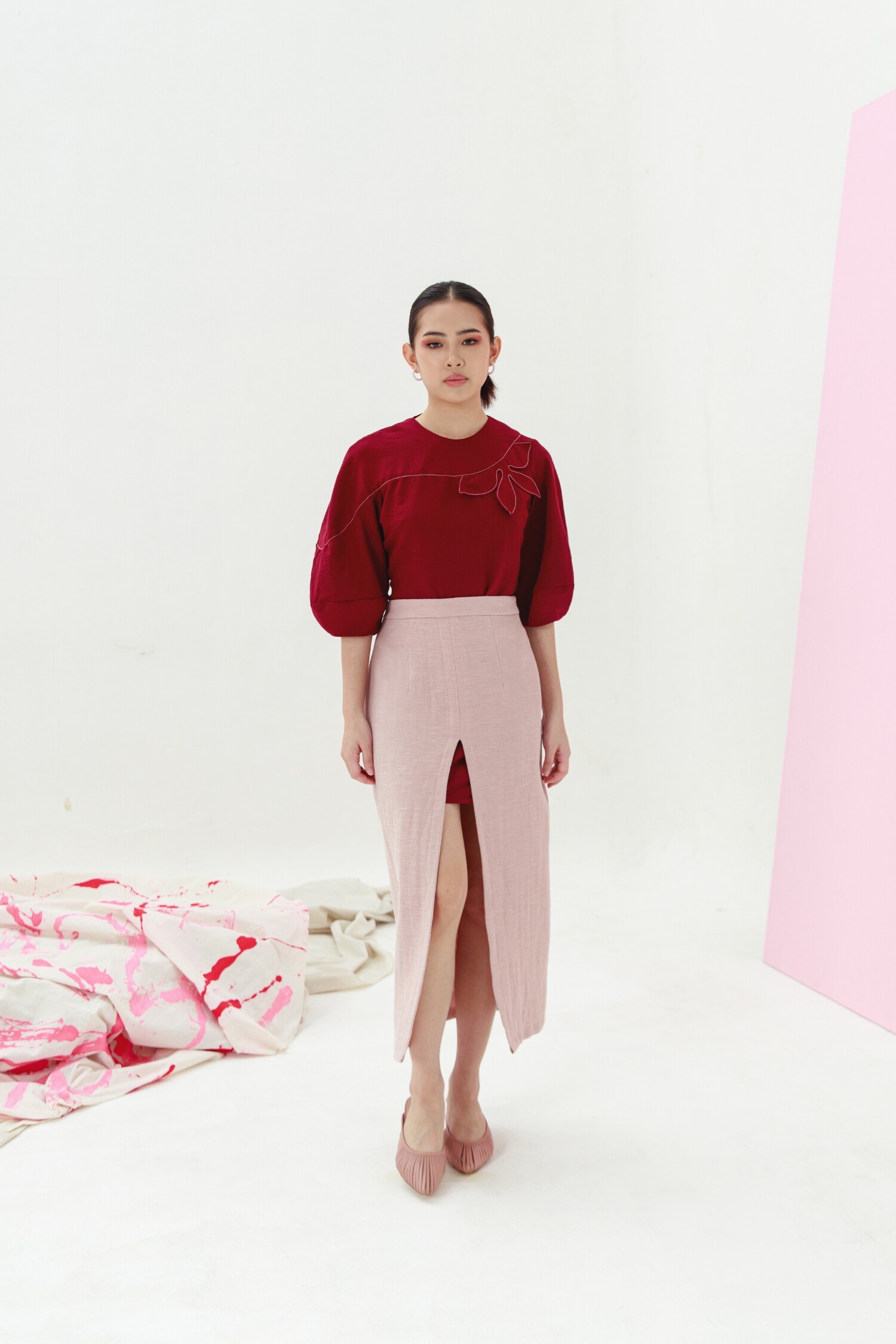 Yuri linen skirt - Image 1
