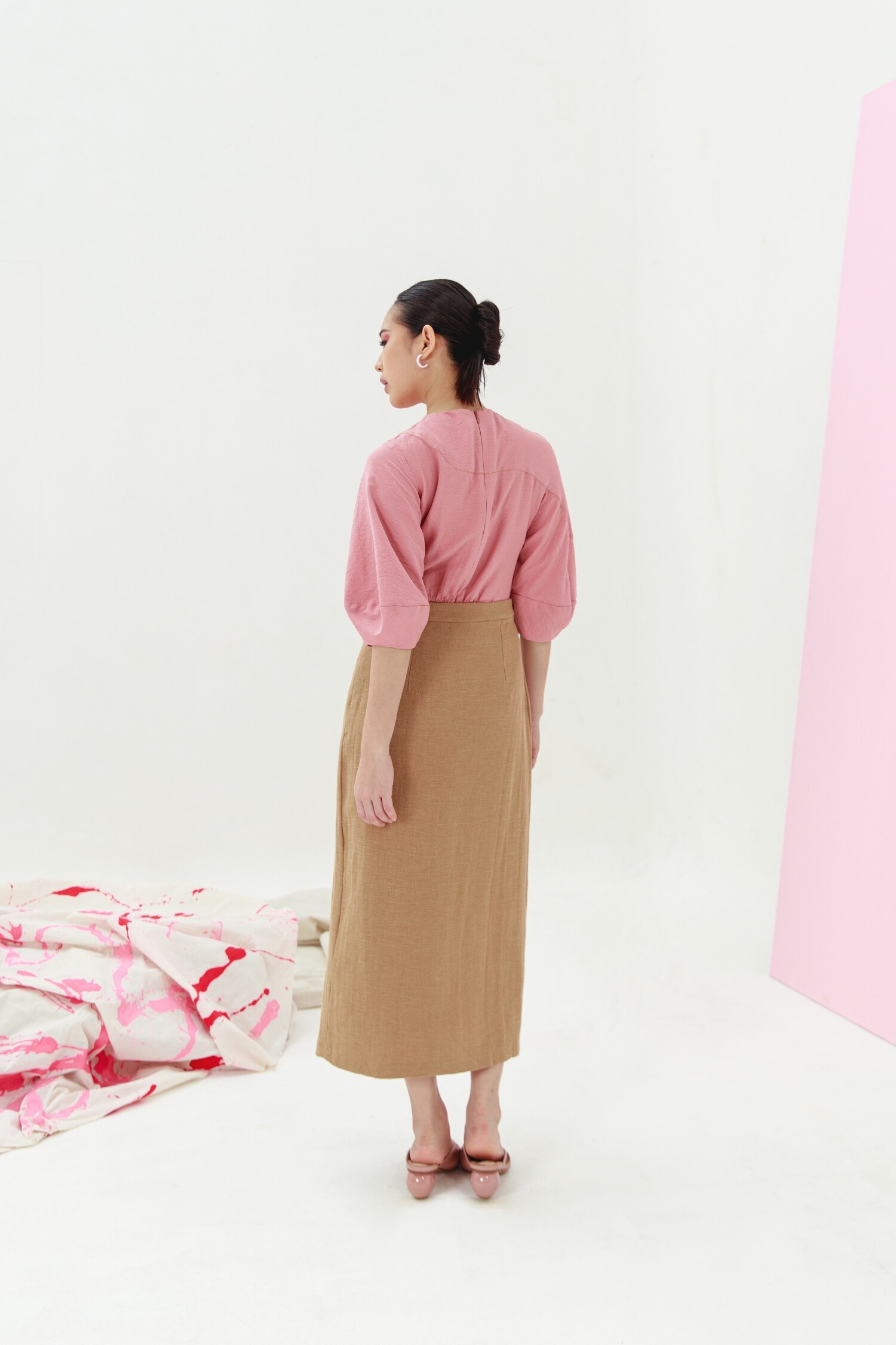 Yuri linen skirt - Image 4