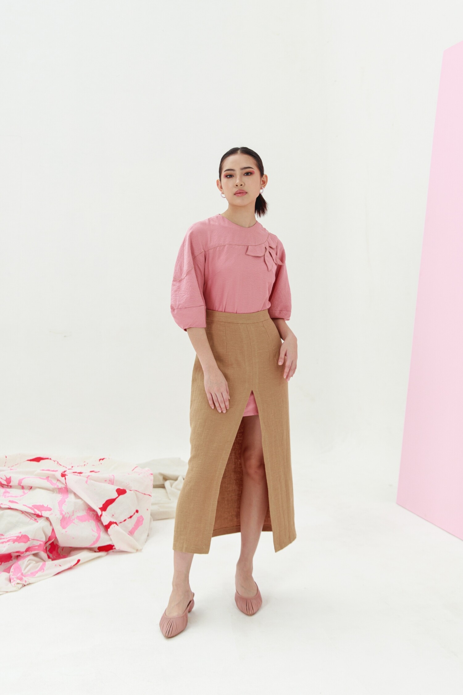 Yuri linen skirt - Image 3