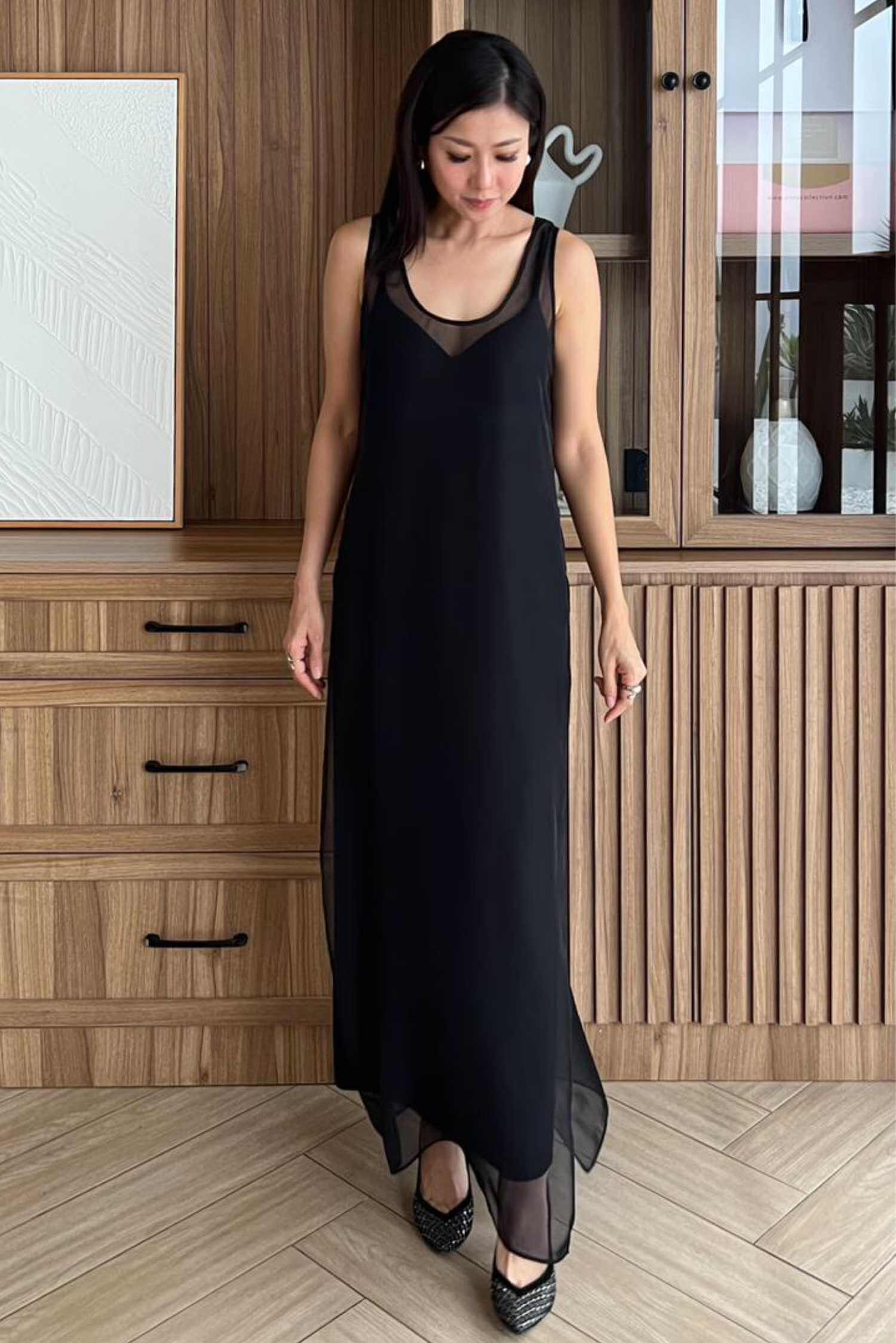 Basic Chiffon Complimentary Dress - Image 1
