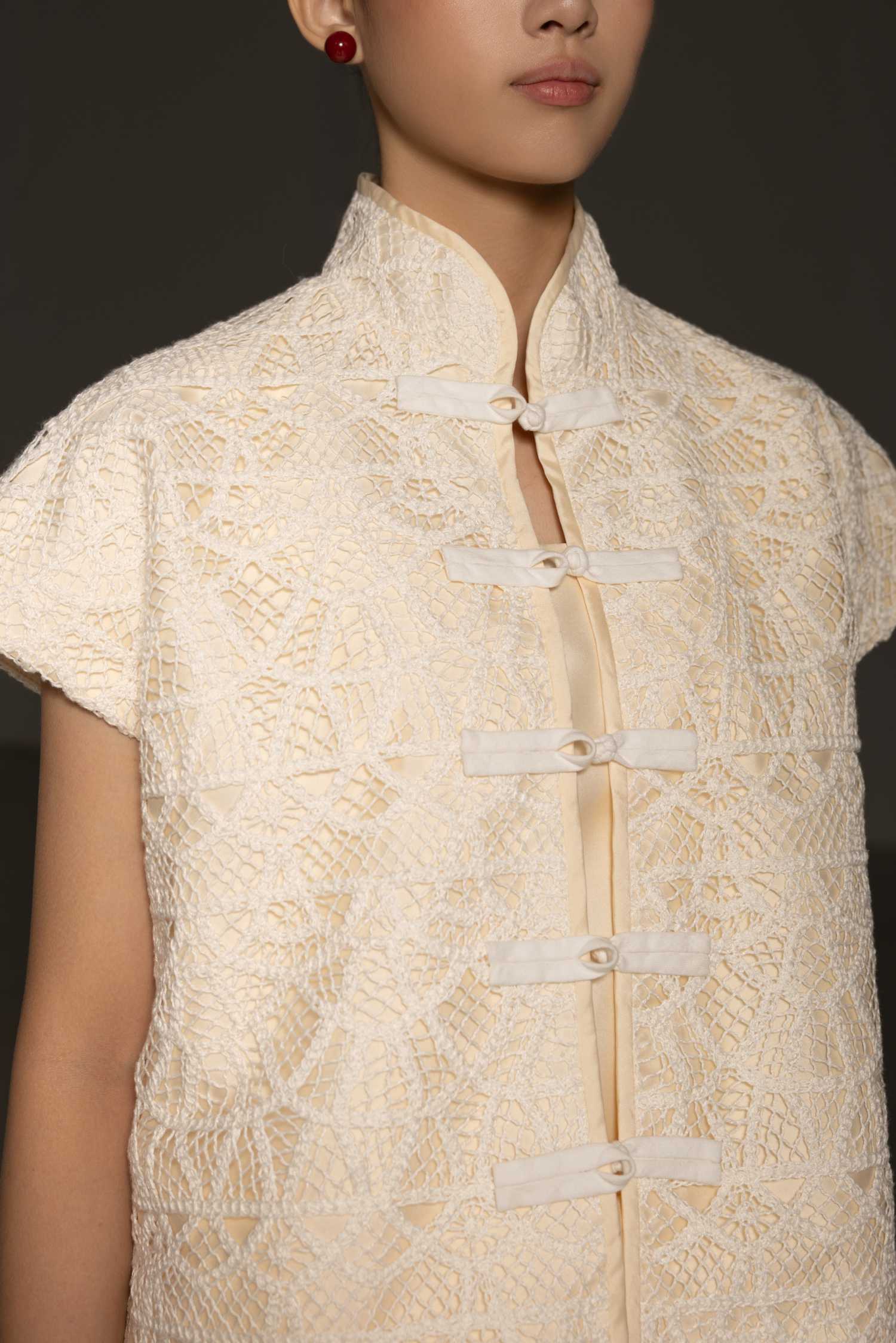 Lacy Lunar Cheongsam - Image 1